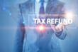 © Elnur - Businessman in tax refund concept