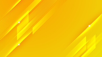 Abstract yellow and orange dynamic gradient background vector illustration