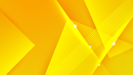 Abstract yellow and orange dynamic gradient background vector illustration