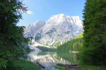 Wall Mural - Pragser Wildsee