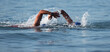 © pavel1964 - Triathlon swimmers churning up the water two swimmers in races in triathlon