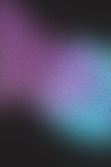 Wall Mural - abstract noisy blur black, magenta and blue background with copy space