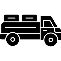 Wall Mural - Pickup Truck Icon