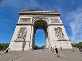 Fototapeta Boho - The Arc de Triomphe, Paris, France