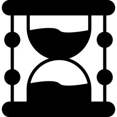 Poster - Hourglass Icon