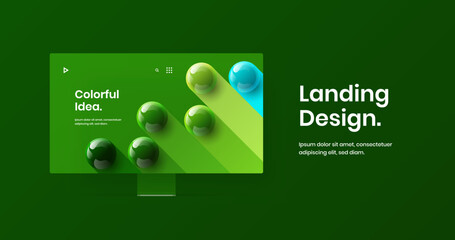 Wall Mural - vivid website screen vector design illustration. isolated display mockup banner concept.