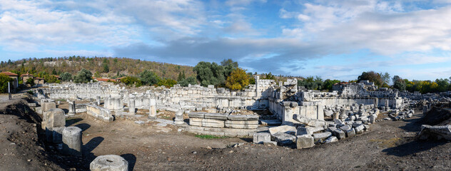 Wall Mural - Stratonikeia Ancient City in Eskihisar, Mugla, Turkey.	
