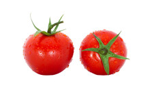 Ripe Tomatoes On Transparent With PNG