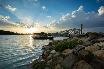 Wall Mural - Wetland Putrajaya for water recreation and sports.