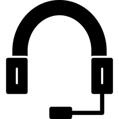 Canvas Print - Headphones Icon