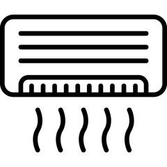 Poster - Air Conditioner Icon