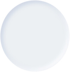 white blank shape shadow neumorphism style
