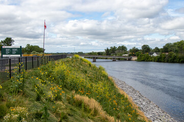 Wall Mural - Bridge at Glen Miller Lock 3 on the Trent Severn Waterway