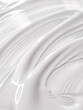 Glossy white cosmetic texture as beauty make-up product background, cosmetics and luxury makeup brand design concept