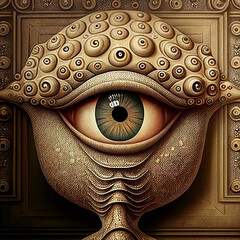 Poster - surreal eye