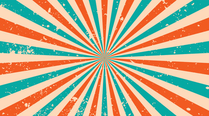 Wall Mural - sunrise background. bright rays background. abstract grunge sunbeams background. vector illustration