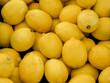 Yellow lemons filling the frame