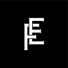FE Modern Initial Letter Logo