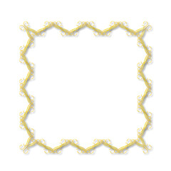 Frame, in the style of an ornament, Vector illustration eps 10, Art.	