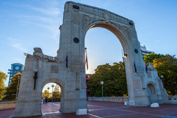 Wall Mural - Bridge of Remembrance in Christchurch