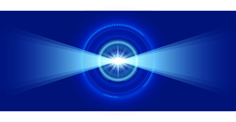 Wall Mural - abstract blue background