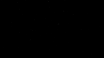 Wall Mural - Timelapse starry night sky as seen from earth through the atmosphere. Stars moving from the left of the frame to the right.