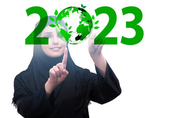 Poster - Year of 2023 in ecological concept