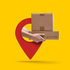 Express delivery service and delivery tracking