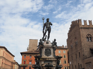 Poster - Neptune Fountain in Bologna