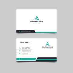 Canvas Print - Modern professional business card Premium Vector