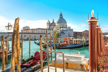 Venice. View Of The Grand Canal From The S. Marco Pier
