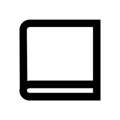 Poster - Notebook Vector Icon