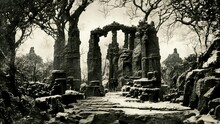 Old Decay Ruin, Mystical, Future, Architecture, Remple, Stone, Monument, History, Jungle, Religion