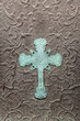 Krzyż na bramie hiszpańskiego kościoła 