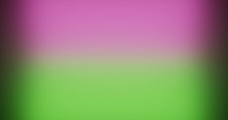 Wall Mural - 3d render with green and pink color gradient