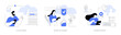 © Visual Generation - Database security abstract concept vector illustrations.