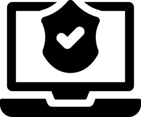 Sticker - Laptop protection icon