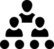 © bismillah_bd - Teamwork hierarchy icon