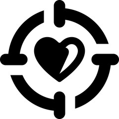 Sticker - Love target icon