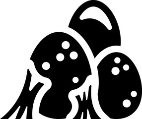 Poster - Alien egg icon