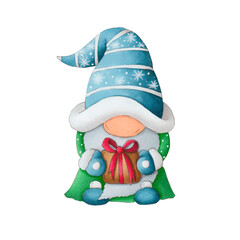 christmas snow gnome hygge