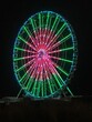 ferris wheel in the  night