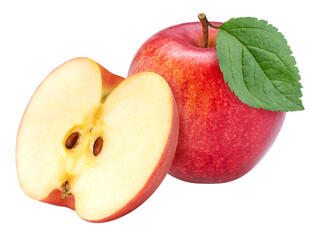 Wall Mural - red apple on white background, us. red envy apple on white background png file.