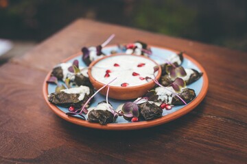 Canvas Print - Delicious dish on a plate