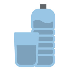 Wall Mural - water drink diet healthy icon