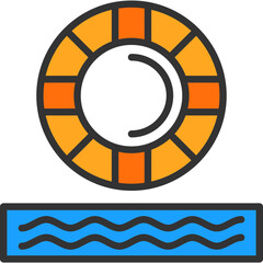 Sticker - Lifebuoy Icon