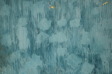 Wall Mural - blue painted wooden texture background