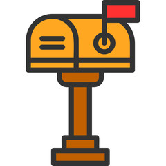 Sticker - Letter Box Icon