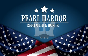 Wall Mural - Pearl Harbor Remembrance, background	
