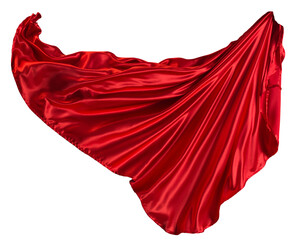 Wall Mural - Red cloth flutters
